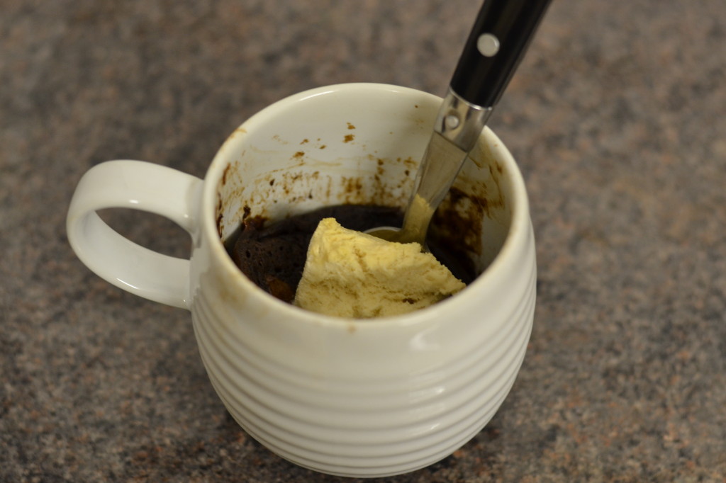Hot Chocolate Mug Cake - The Student Blogger