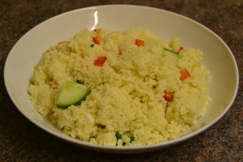 5 Minute Couscous Salad - The Student Blogger