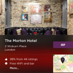 HotelTonight app