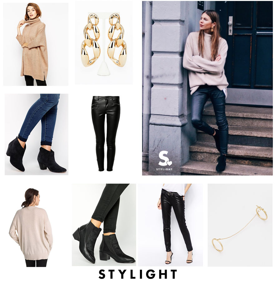 STYLIGHT oversized jumpers - look one