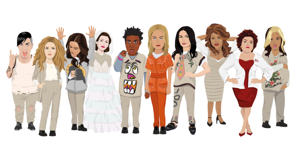 Orange is the New Black characters get a stylish makeover! The