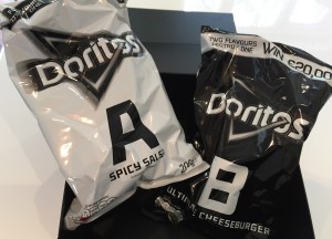 Doritos A or B? Eliminate one new flavour and you could win £20k!