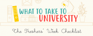 What to take to university [infographic]